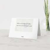 Carte d'anniversaire papillon - Golfe Fritillaire (Dos)