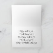 Carte d'anniversaire Pappy (Intérieur)