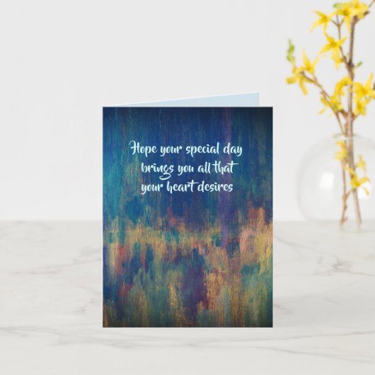 Carte d'anniversaire par dalDesignNZ (Fleur jaune)