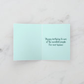 Carte d'anniversaire par dalDesignNZ (Intérieur)