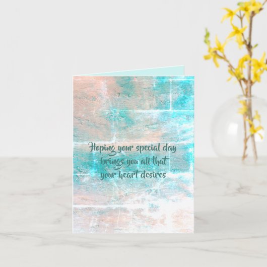 Carte d'anniversaire par dalDesignNZ (Fleur jaune)