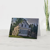 Carte d'anniversaire "Pas d'endroit comme chez soi (Devant)