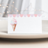 Carte d'anniversaire pastel crème glacée