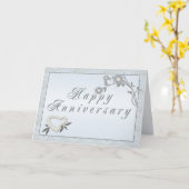 Carte d'anniversaire Pearl Mariage (Fleur jaune)