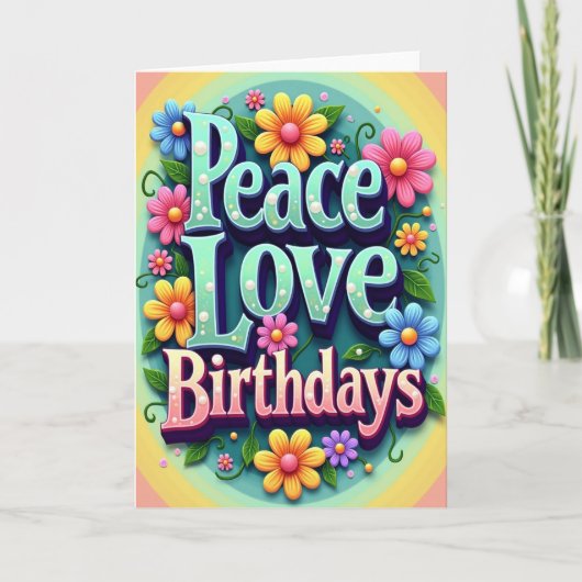 Carte d'anniversaire Perle Orb (Devant)