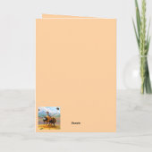 Carte d'anniversaire personnalisable Happbee (Dos)