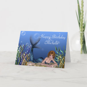 Carte d'anniversaire personnalisable Imaginaire de