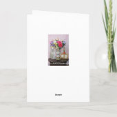 Carte d'anniversaire personnalisable pour la femme (Dos)