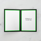 Carte d'anniversaire personnalisée (Intérieur)