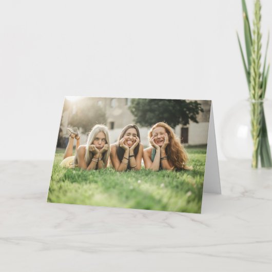 Carte d'anniversaire personnalisée (Devant)