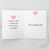 Carte d'anniversaire personnalisée avec nom (Intérieur)