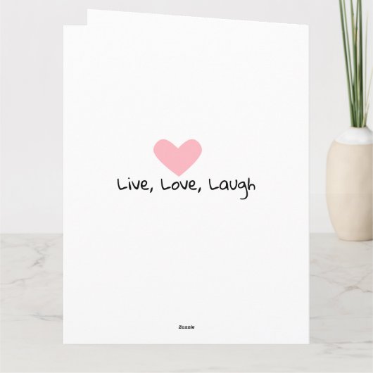 Carte d'anniversaire personnalisée avec nom (Dos)