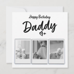 Carte d'anniversaire personnalisée avec photo de P