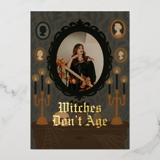 Carte d'anniversaire personnalisée avec photo Les  (Recto)