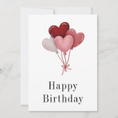 Carte d'anniversaire personnalisée, Carte d'annive (Devant)