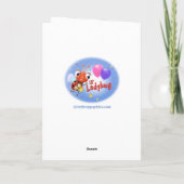 Carte d'anniversaire personnalisée de 8 ans Gamme  (Dos)