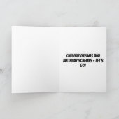 Carte d'anniversaire personnalisée de la souris (Intérieur)