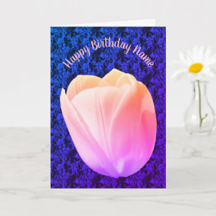 Carte d'anniversaire personnalisée de l'Art de la