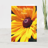 Carte d'anniversaire personnalisée de Susan Eyed n (Devant)