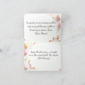 Carte d'anniversaire personnalisée et heureuse (Intérieur)