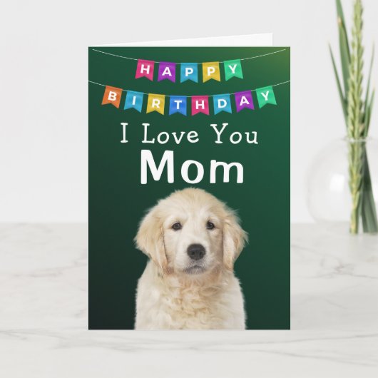 Carte d'anniversaire personnalisée Meilleure maman (Devant)