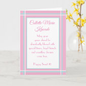 Carte d'anniversaire personnalisée pour 16 ans (Fleur jaune)