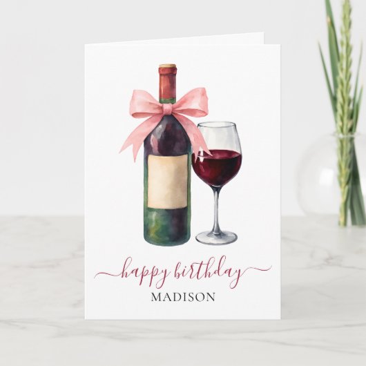 Carte d'anniversaire personnalisée pour amateurs d (Devant)