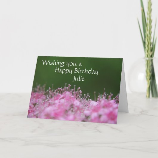 Carte d'anniversaire personnalisée pour ami (Devant)