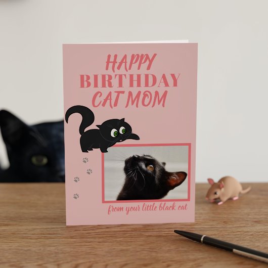 Carte d'anniversaire personnalisée pour animaux de