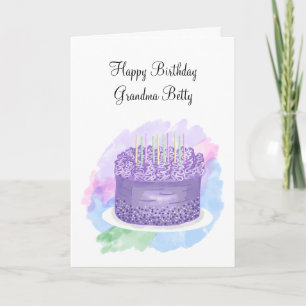 Carte d'anniversaire personnalisée pour elle