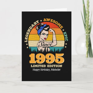 Carte d'anniversaire personnalisée pour elle - Fem