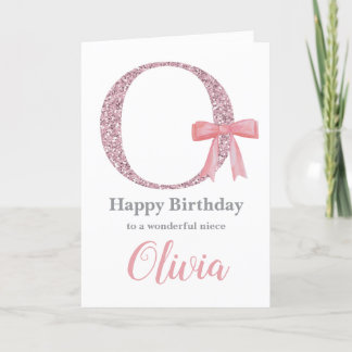 Carte d'anniversaire personnalisée pour elle - Let