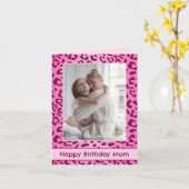 Carte d'anniversaire personnalisée pour Empreinte  (Fleur jaune)