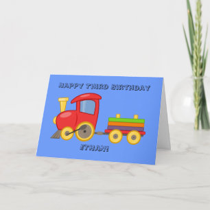 Carte d'anniversaire personnalisée pour enfant ave