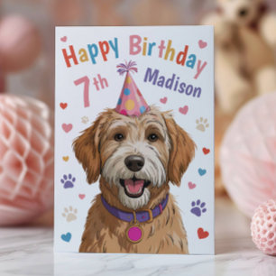 Carte d'anniversaire personnalisée pour enfants av