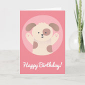 Carte d'anniversaire personnalisée pour enfants av (Devant)