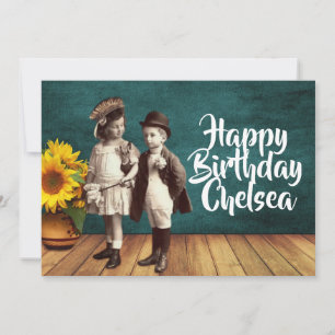 Carte d'anniversaire personnalisée pour enfants vi