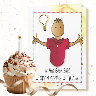 Carte d'anniversaire personnalisée pour lui
