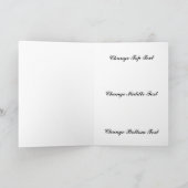 Carte d'anniversaire personnalisée pour maquillage (Intérieur)