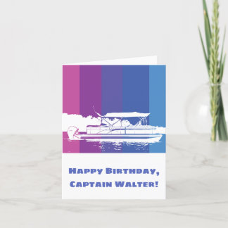 Carte d'anniversaire personnalisée pour propriétai