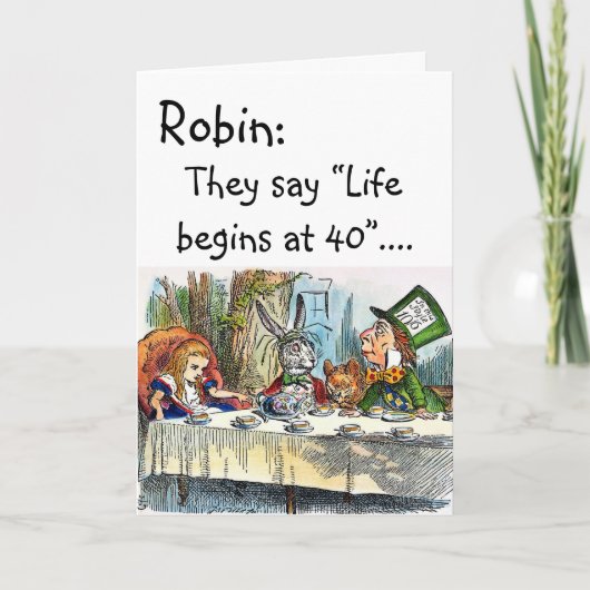 Carte d'anniversaire personnalisée pour toute pers (Devant)