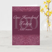 Carte d'anniversaire personnalisée supplémentaire (Fleur jaune)