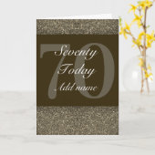 Carte d'anniversaire personnalisée supplémentaire  (Fleur jaune)