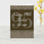 Carte d'anniversaire personnalisée supplémentaire  (Fleur jaune)