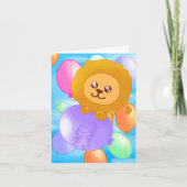 Carte d'anniversaire personnalisée sur le thème du (Devant)