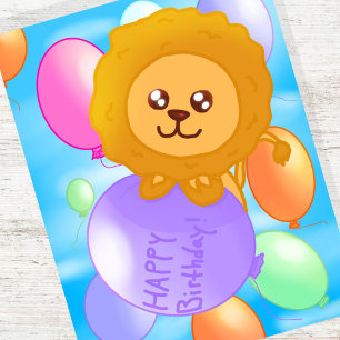 Carte d'anniversaire personnalisée sur le thème du