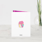 Carte d'anniversaire petite, 10 x 14 cm (Dos)