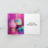 Carte d'anniversaire petite, 10 x 14 cm (Intérieur)