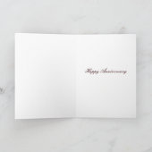 Carte d'anniversaire photo vintage (Intérieur)
