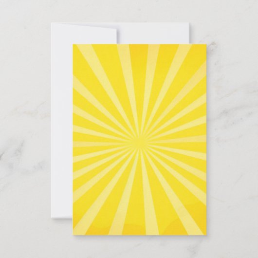 Carte d'anniversaire plat colorée (Dos)